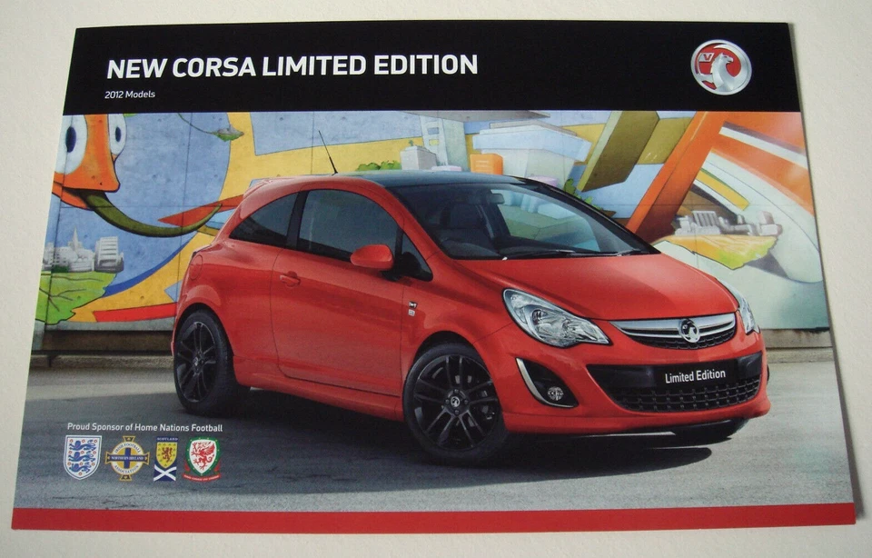 Vauxhall . Corsa . Vauxhall Corsa Limited Edition . 2012 . Sales Brochure - Image 1 of 1