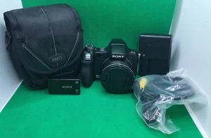 BUNDLE! Sony Cyber-shot DSC-H50 Camera w. Charger, Card reader & bag - TESTED - Picture 1 of 13