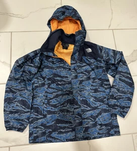 THE NORTH FACE HyVent Youth junior sz m Wind Rain Shell Jacket 10/12 - Picture 1 of 9