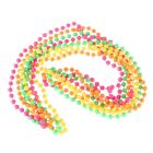  12 Pcs Beaded Necklace for Girls Fancy Dress Neon Jewelry Women Accessories