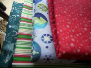Stoff Fat Quarter Konvolut 10 Stück Weihnachten Stash Builder Winterfest - Bild 1 von 3
