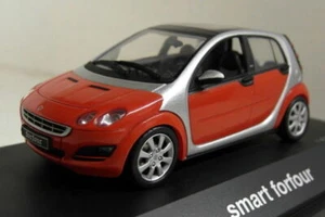 Schuco 1/43 04692 Smart Forfour Phat red River silver diecast car - Bild 1 von 4