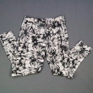 Bobbie Brooks Black & White Marbled Women's Leggings Size XL Long Length - Picture 1 of 5