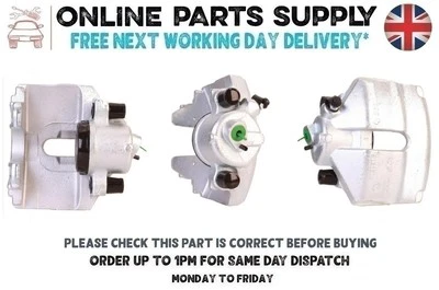 Brake Caliper Front Left For SEAT IBIZA 1.2 1.4 1.8 1.9 2.0 TDI TSI 2008-2016 - Image 1 of 4