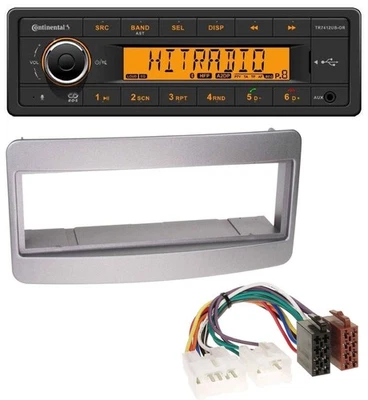 Continental MP3 Bluetooth AUX USB Autoradio für Toyota Celica MR2 dunkelsilber - Bild 1 von 4