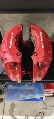 Juego completo de pinzas de freno Porsche Panamera Turbo 2010-2016 Foto 1 de 2