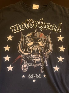 Camiseta grande Motorhead 2008 vintage [metal + era punk motorizador] - Imagen 1 de 4