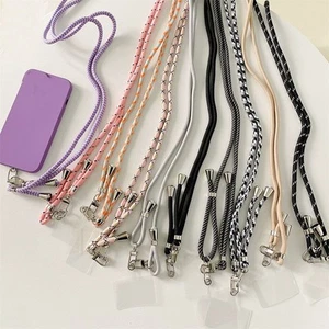 Cross Body Style Cute Sport Lanyards Polyester Phone Case Rope - Photo 1 sur 13