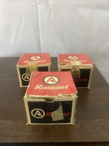 Lote de 3 cajas Ramset 2335 punta roja sujetadores clavos 1 1/2 pulgadas - Imagen 1 de 5