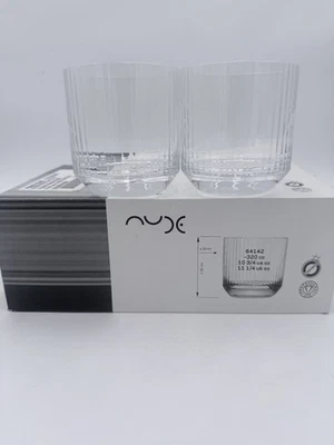 The Glenlivet Scotch Whiskey Rocks Conjunto de 6 Copos por NUDE Gravado 10,75 oz NOVO! - Imagem 1 de 3