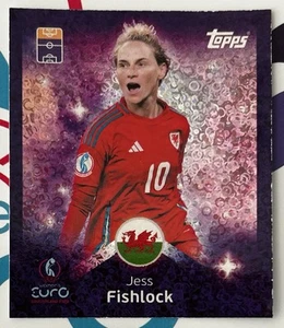 Pegatinas Topps UEFA Mujer Eurocopa 2025 - FISHLOCK (GALES) Shining Stars Foil #162 - Imagen 1 de 1