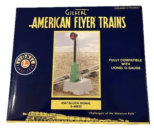 American Flyer by Lionel 6-49835 S Scale Semaphore Block Signal #588 - NIB - Picture 1 of 8