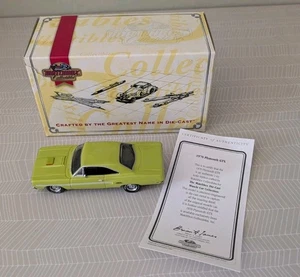 Matchbox  Collectibles 1970 Plymouth GTX Muscle Car Lime Green 1:43 YMC07-M COA - Picture 1 of 9