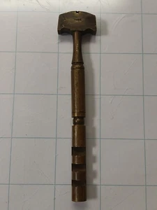 FRANCE Brass Glass Cutter Hidden Screwdriver - Picture 1 of 3