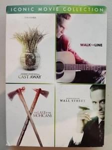 Iconic Movie Collection Cast Away Walk The Line Wall Street The Last of Mohicans - Picture 1 of 1