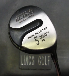 Royal Collection Super CU 19° 5 Wood Stiff Graphite Shaft No1 Grip - Picture 1 of 6