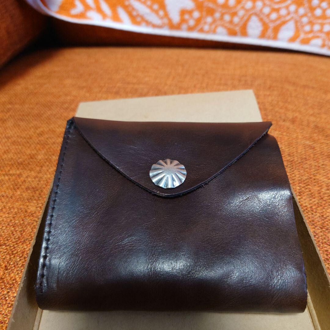 RRL RALPH LAUREN CONCHO LEATHER WALLET MEN BROWN MATERIAL RRL RALPH LAUREN CONCHO LEATHER WALLET MEN BROWN MATERIAL