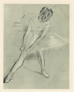 Edgar Degas "Danseuse tirant son bas" 753151 - Picture 1 of 2