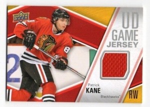 2011-12 Upper Deck Game Jerseys Patrick Kane