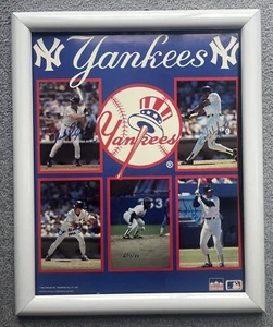 YANKEES 1988 AUTOGRAPHED STARLINE POSTER. MATTINGLY, WINFIELD, HENDERSON +. NICE - Picture 1 of 9