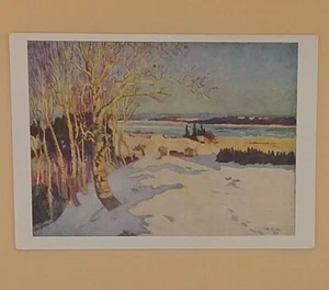 Miniature Print - 'On The St. Lawrence' By Maurice Cullen, #1 - Picture 1 of 2