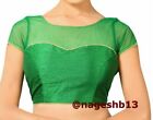 Readymade Saree Blouse, Green Sari Blouse, Crop top, Choli, Indian Sari Blouse