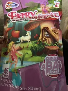 Grab A BAG PUZZLE For Kids/45 Pieces/15.7”*11.8”/FAIRY HOME MYSTICAL FOREST - Picture 1 of 2