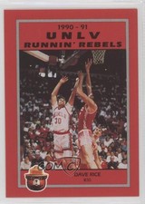 1990-91 Smokey Bear UNLV Runnin' Rebels David Rice #30