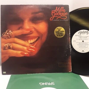 Millie Jackson A Moment’s Pleasure 1979 White Label PROMO Spring Records VG+ - Foto 1 di 11