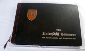 Fotoalbum Linienschiff Hannover mit 211 Foto Fahrt 1930 (Nr. 1487) - Bild 1 von 1