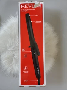Revlon Smoothstay Coconut Oil Infused Curling Hair Iron - 1" - Picture 1 of 4