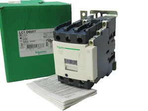 (NEW) SCHNEIDER ELECTRIC LC1 D65F7 , LC1D65F7 110V Coil Contactor - Picture 1 of 6