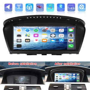 8.8" For BMW 3 5 Series E90 E60 CCC 2004-2008 Carplay Android 13 Radio SAT Navi - Picture 1 of 20