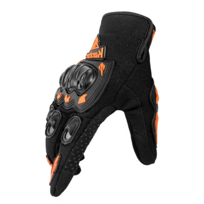 Motorcycle Gloves Men Full Finger Touchscreen Gloves Outdoor BMX ATV MTB Riding - Image 1 of 4