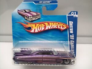 Hot Wheels Mainline / Custom '59 Cadillac - Met Purple - Model Car x1