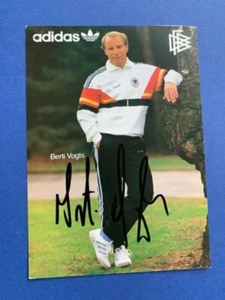 Tarjeta de autógrafo DFB original firmada por BERTI VOGTS DFB 10x15  - Imagen 1 de 1