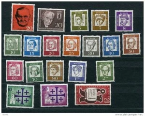 Germany/Berlin 1961 Mi 197-217 MH Complete Year - Picture 1 of 2