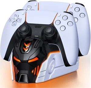 Wireless PS5 Charging Station Dock Stand for Dual Sense Playstation 5 controller - Picture 1 of 7