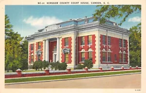 #H 1969 CAMDEN, S. C. POSTCARD, COUNTY COURT HOUSE - Picture 1 of 2