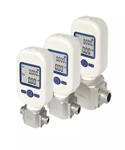 Digital Gas Flow Meter Tester Portable Gas Mass Air Nitrogen Oxygen Flow Rate... - Picture 1 of 8