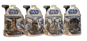 STAR WARS COUNT DOOKU, DESTROYER DROID, BATTLE DROID, MAGNAGUARD FIGURES (J9) - Picture 1 of 5