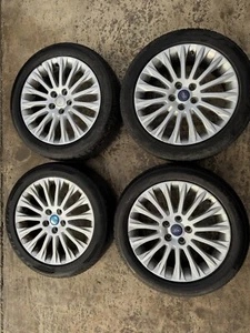 4X CERCHI IN LEGA R17 CON GOMME FORD FOCUS C-MAX 2010/2015 - Imagen 1 de 13