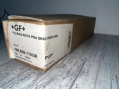 George Fisher GF 1/2 MAG ROTA PSU SK62 PVDF GPM, 198.806.115GB PVDF Foto 1 de 4