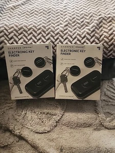 2 Sharper Image Electronic Key Finder Wireless Remote With 45 Foot Range - Picture 1 of 6