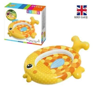 Intex Goldfish Baby Planschbecken aufblasbar Spaß Kleinkinder Kinder Garten - Bild 1 von 4