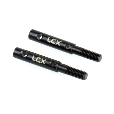LCX Hard Steel Portal Stub Axle Drive Shaft for Axial UTB10 Capra SCX10 III - Image 1 of 4