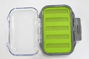 Fliegenbox doppellagig NYMPH Silikoneinlage 2 x 5 Reihen 10,5 x 8 x 3,2cm - Bild 1 von 6