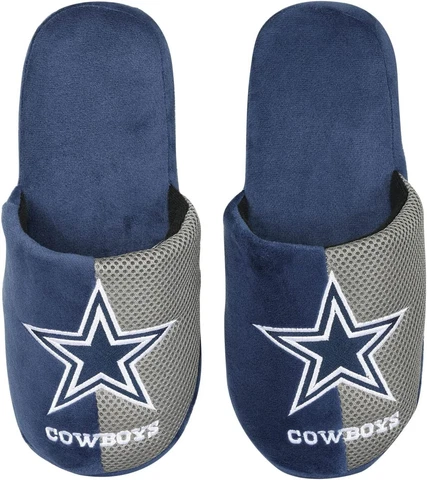 DALLAS COWBOYS--- YOUTH  SLIPPERS---SIZE L  BIG KIDS 13-1 Cover