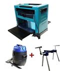 220V 2000W Portable Surface Thickness Planer 8000R/Min Clean Tool With Stand