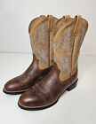 Ariat Men's Barrel Stockman Western Performance Boots Round Toe Brown Size 11D
